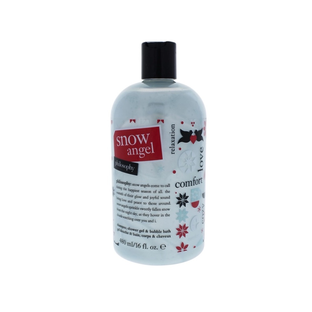 New &‎ Sealed Philosophy Snow Angel Shampoo & Bubble Bath Gift Holiday